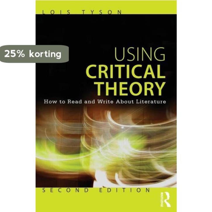 Using Critical Theory 9780415616171 Lois Tyson, Boeken, Taal | Engels, Zo goed als nieuw, Verzenden
