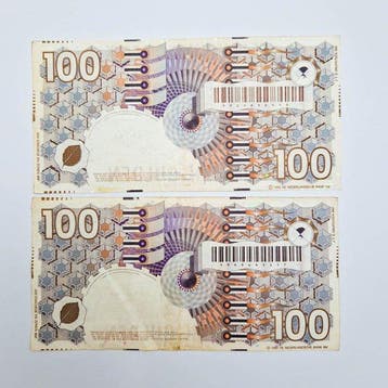 Nederland. - 2 x 100 Gulden - 1992 - PL105 (Zonder