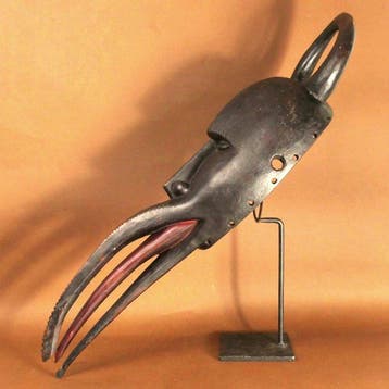 Grand masque masculin oiseau - Koma su - Dan - Libéria (Sans
