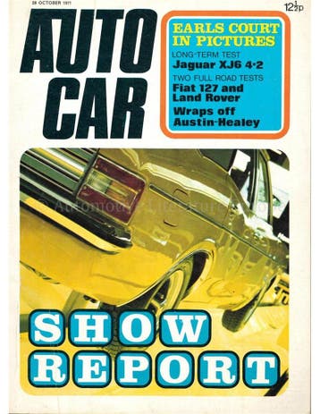 1971 AUTOCAR MAGAZINE 3943 ENGELS