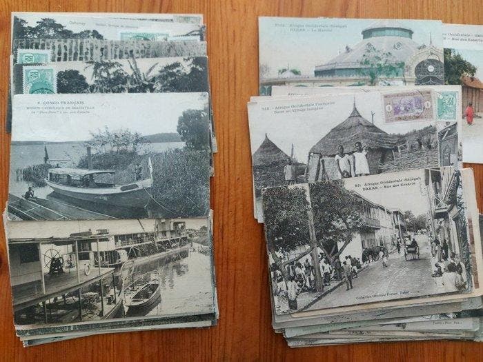Sénégal, Congo, Bénin - Afrique, Ethnologie (cartes postales, Collections, Cartes postales | Étranger