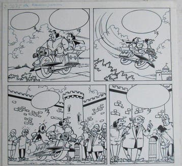 Studio Vandersteen - 1 Original page - Jerom - De, Nieuw