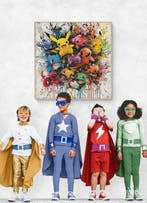 I_KONIQ - POKEMON MIX EXPLOSION - hommage a Jason Pollock, Nieuw