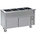 Bain-marie element op neutrale kast | Cap: 2 GN 1/1 | 3.6kW, Verzenden, Nieuw in verpakking