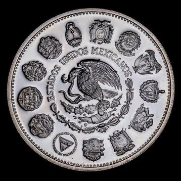 Mexico. 100 Pesos Mexicanos 1991 - Encuentro de dos Mundos