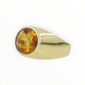 Ring - 18 karaat Geel goud, Handtassen en Accessoires, Ringen, Nieuw