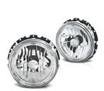 PHARES POUR VOLKSWAGEN VW GOLF MK1 74-83 ANGEL EYES CHROMÉ, Auto-onderdelen, Verlichting, Verzenden, Nieuw