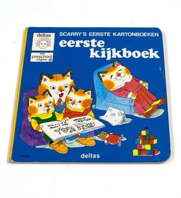 Pakket kleine kartonboeken 115 3 x 4 dl - Scarry, Verzenden, Nieuw