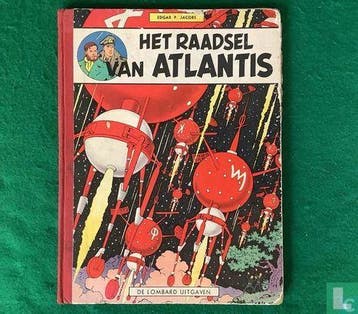 Blake en Mortimer - Het raadsel van Atlantis - 1957, Verzenden, Jacobs, Edgar Pierre.