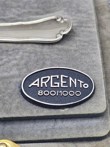 Cuillère de naissance - Argent 800 - Cuillère pour bébé en, Antiquités & Art