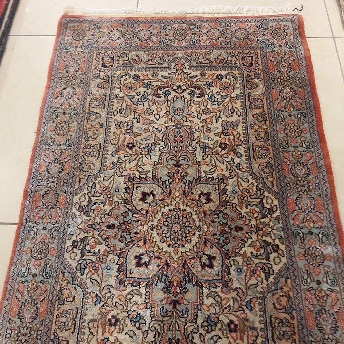 Tapijt - 262 cm - 63 cm - Indo-Kashan tapijt., Huis en Inrichting, Stoffering | Tapijten en Vloerkleden