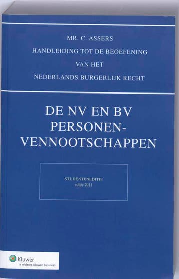 Asser NV en BV, Personenvenootschappen studenteneditie 2011, Verzenden, C. Asser