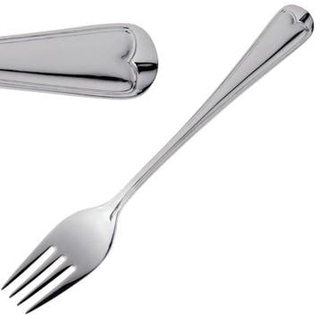 Dessertvorken | ELEGANCE | RVS | 12 Stuks | Lengte 170mm, Verzenden