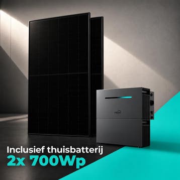 Zonnepanelen Pakket 2x 700, Ophalen of Verzenden, Nieuw