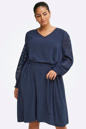 ONLY eco mini jurk lange mouw54Maat 46/48 (XL) of groter, Verzenden