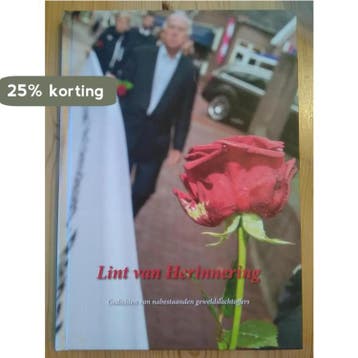 Lint van herinnering Gedichten van geweldslachtoffers, Verzenden, Zo goed als nieuw