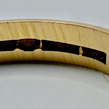 Ring - 18 karaat Geel goud, Witgoud, Nieuw