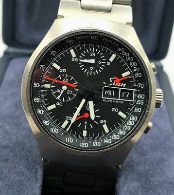 Sinn GMT - Automatic - Chronograph - Titan Ref. 157 - Cal., Nieuw