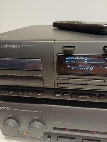 Kenwood - X-47 - A-47 Ensemble hi-fi - Différents modèles