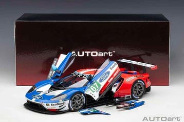 Autoart 1:18 - Model raceauto - Ford GT LeMans 2017 LM GTE