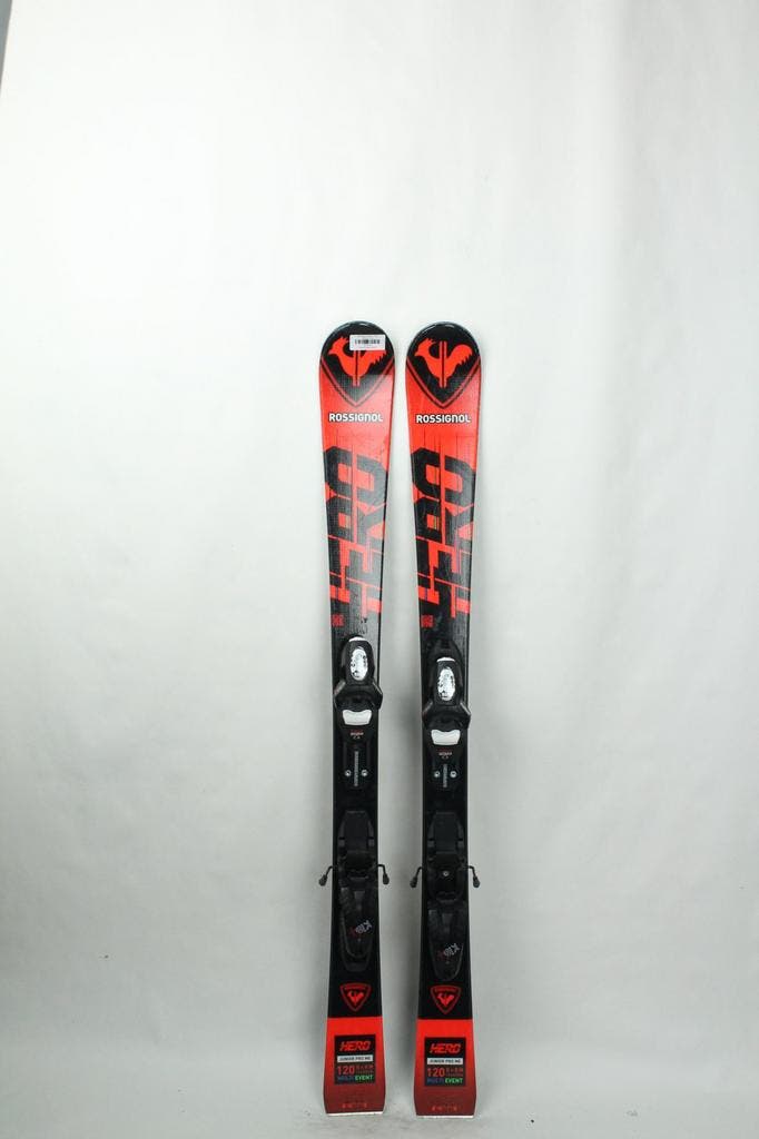 Refurbished - Ski - Rossignol Hero - 120, Sport en Fitness, Skiën en Langlaufen, Ski, 100 tot 140 cm, Gebruikt, Rossignol, Ski's