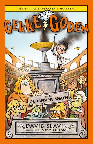 Gekke goden en de Olympische Spelen / Gekke goden / 3, Verzenden, Zo goed als nieuw, David Slavin