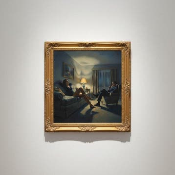 Le Yack - Late Conversation - Hand signed