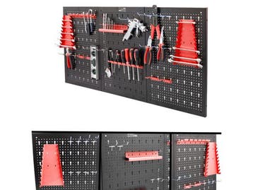 Veiling - Gereedschapsbord 3 delig incl. wandbevestiging