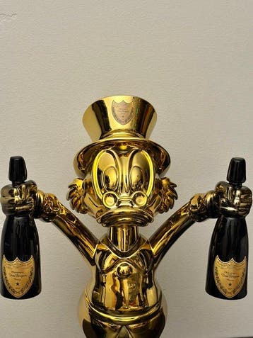 GF Exclusives - Dom Pérignon Champagne Bottle Duck