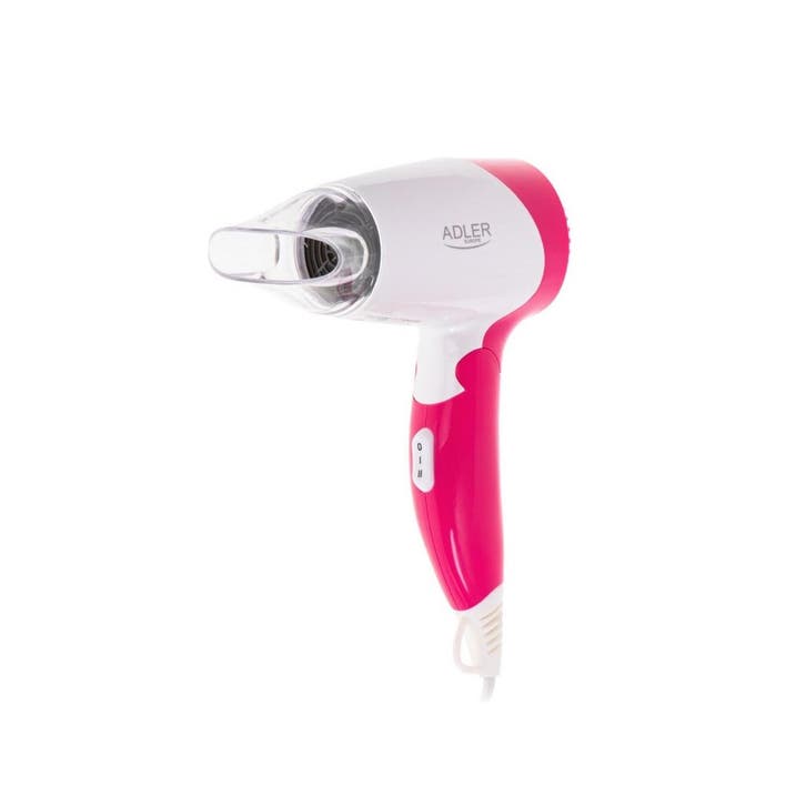 Adler AD2259 haardroger 1200 Watt  wit rose, Handtassen en Accessoires, Uiterlijk | Haarverzorging, Nieuw, Ophalen of Verzenden