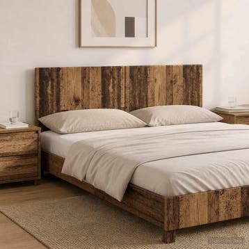 vidaXL Wandgemonteerd Hoofdbord BREDA Oud hout Bewerkt hout, Verzenden