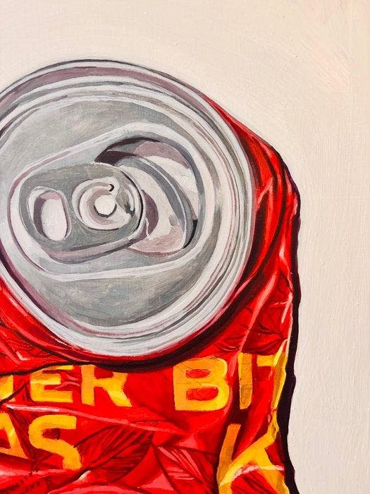 Antonio Valenzuela - Bitter Kas (Destructive beauty), Antiek en Kunst, Kunst | Schilderijen | Modern