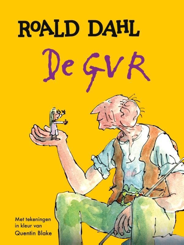 De GVR 9789026143489 Roald Dahl, Boeken, Kinderboeken | Kleuters, Zo goed als nieuw, Verzenden