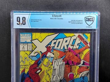 X-Force - X-Force #4 - 1 Graded comic - 1991/1991 - CBCS 9.8