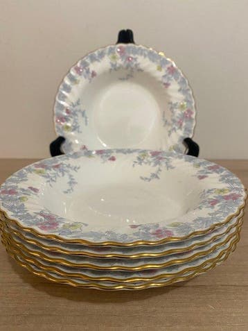 Minton - Assiette de service (6) - Garden Pinks - Porcelaine