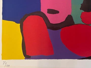 Karel Appel (1921-2006) - What are They Waiting For?