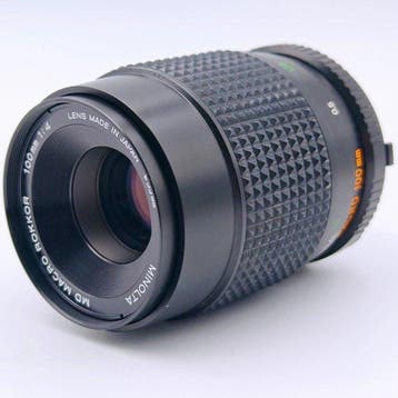 Minolta MD Macro Rokkor 4/100mm - CLA´d 2026 | Objectif