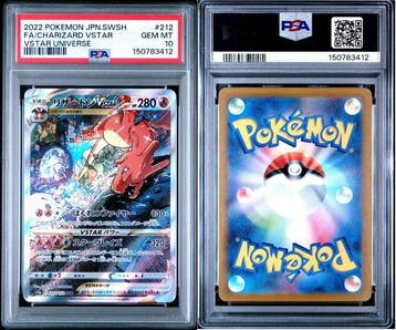 Pokémon - 1 Graded card - Charizard VSTAR #212 Foil, Full, Nieuw
