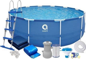 Compleet zwembad 450cm met pomp: Retour deal, topstaat, Verzenden, Opzetzwembad