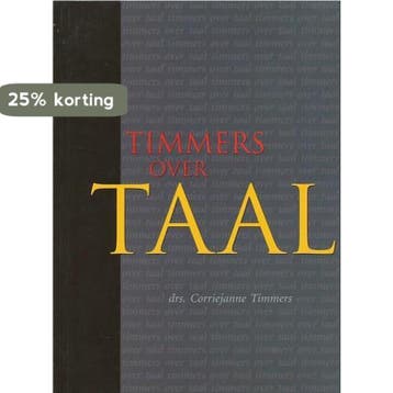 Timmers over taal 9789071844799 Corriejanne Timmers, Verzenden, Gelezen, Corriejanne Timmers
