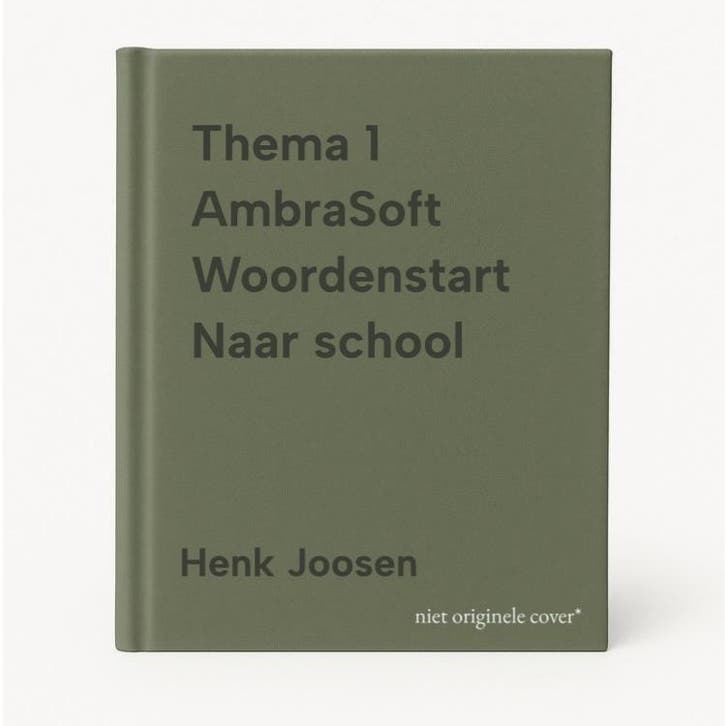 Thema 1 AmbraSoft Woordenstart Naar school 9789001784973, Boeken, Schoolboeken, Gelezen, Verzenden