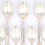 NO RESERVE - Christofle - Model: America - Koffielepels, Antiek en Kunst