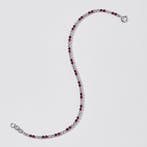 Tennis armband - 14 karaat Witgoud - 1.92ct. tw. Robijn -, Handtassen en Accessoires, Antieke sieraden