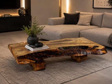 I TRUCIOLI del BARRI - Middentafel - Organisch ontwerp -