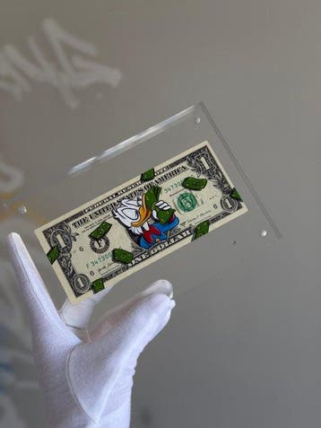 Alan Stefanov (1999) - Money Rain 1 dollar bill - NO