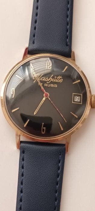 GUB GLASHUTTE cal . 70.1 - serviced 07.2026 - jumbo -, Nieuw