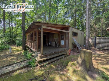 Houten chalet met inhoud(MARGE), Ophalen of Verzenden, Zo goed als nieuw