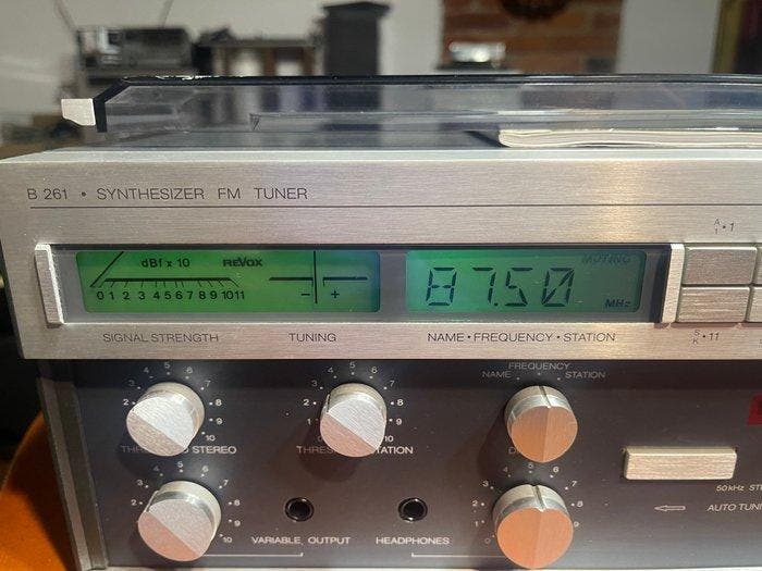 Revox - B261 Tuner, TV, Hi-fi & Vidéo, Radios
