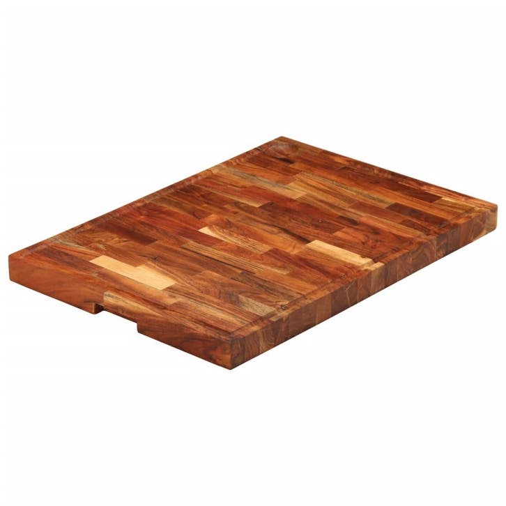 vidaXL Hakblok 60x42x4 cm massief acaciahout, Maison & Meubles, Cuisine | Ustensiles de cuisine, Envoi