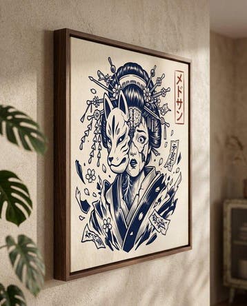 MEDSAN - Fragmented Kitsune Geisha () - UNIQUE EDITION